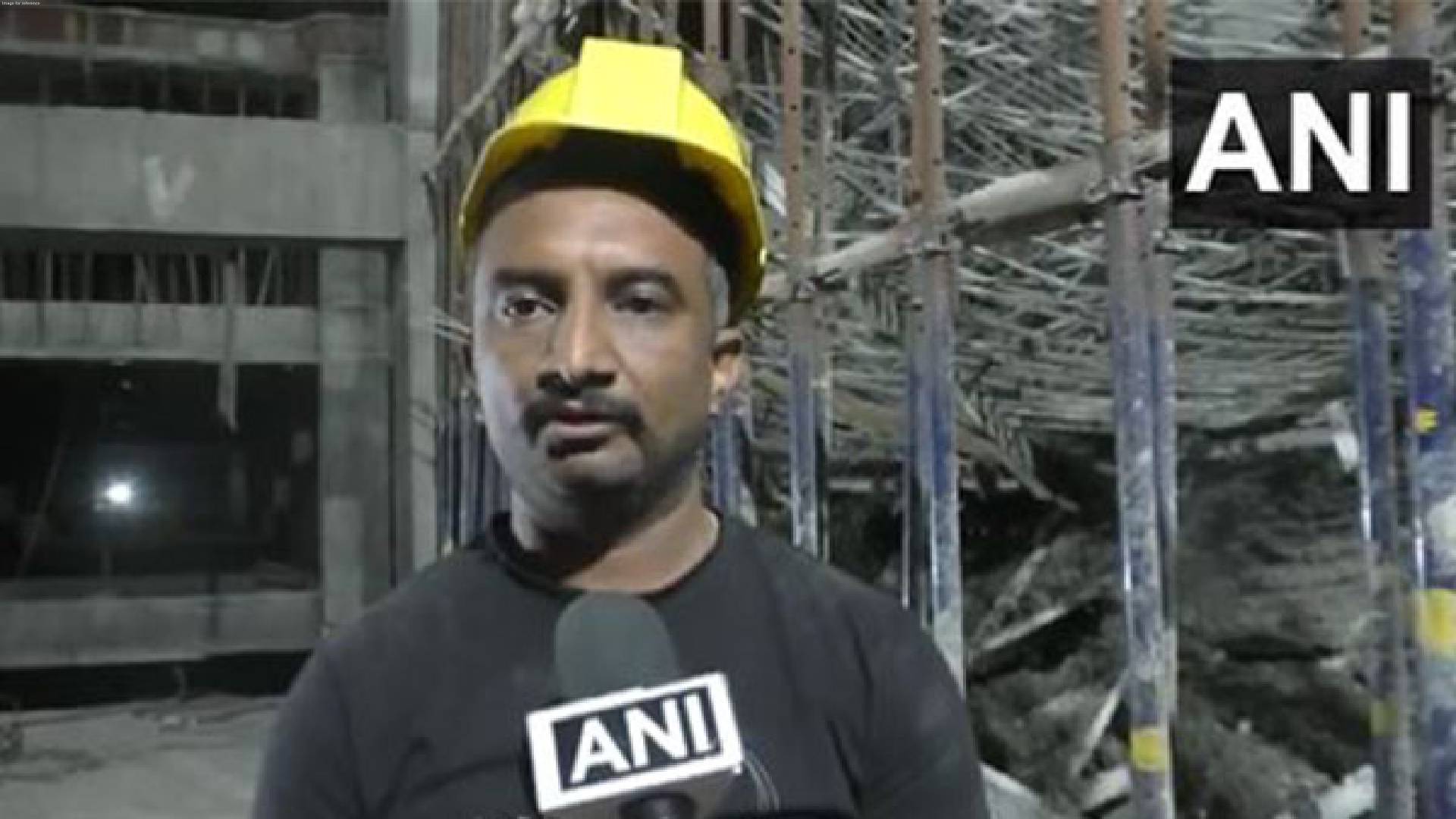 Worker rescued after portion of building collapses in Gujarat's Morbi; MLA calls for action